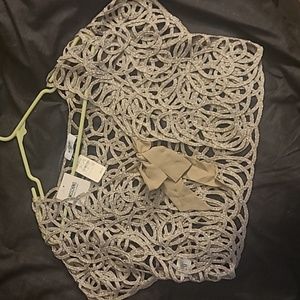 Silver Moschino Vest